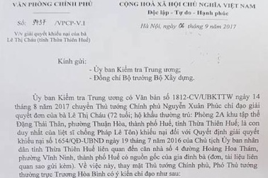 Sau chỉ đạo của Phó Thủ tướng Trương Hoà Bình, cụ bà vẫn mòn mỏi đợi được trả nhà