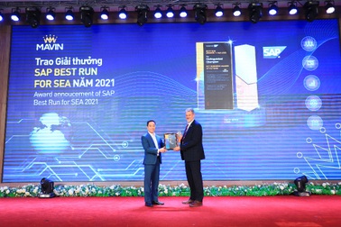 Tập đoàn Mavin nhận giải "Doanh nghiệp tiên phong Đông Nam Á" từ SAP