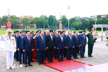 Lãnh đạo Đảng, Nhà nước viếng Chủ tịch Hồ Chí Minh nhân ngày sinh của Người