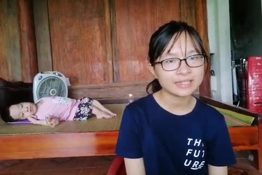 Ước mơ ra trường có việc làm ổn định để giúp đỡ gia đình của cô SV nghị lực