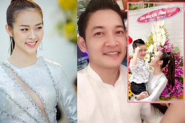 Sau ly hôn, Thành Đạt bất ngờ gửi hoa chúc mừng Diệp Bảo Ngọc