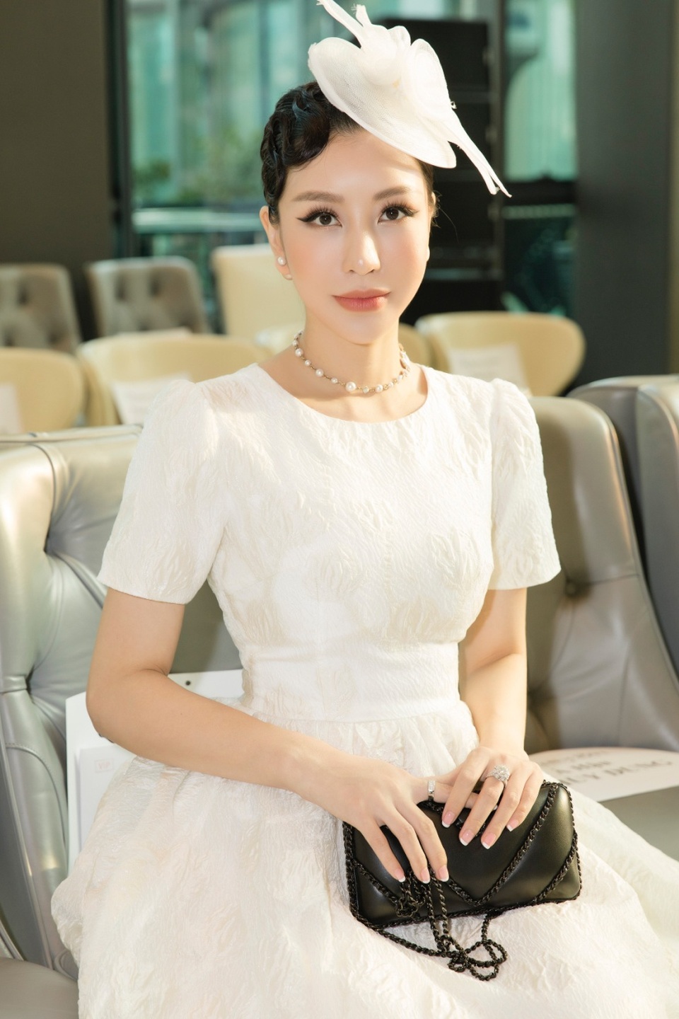 Hoa hậu Lam Cúc rạng ngời dự show thời trang - 8 Hoa hậu Lam Cúc rạng ngời dự show thời trang - 8