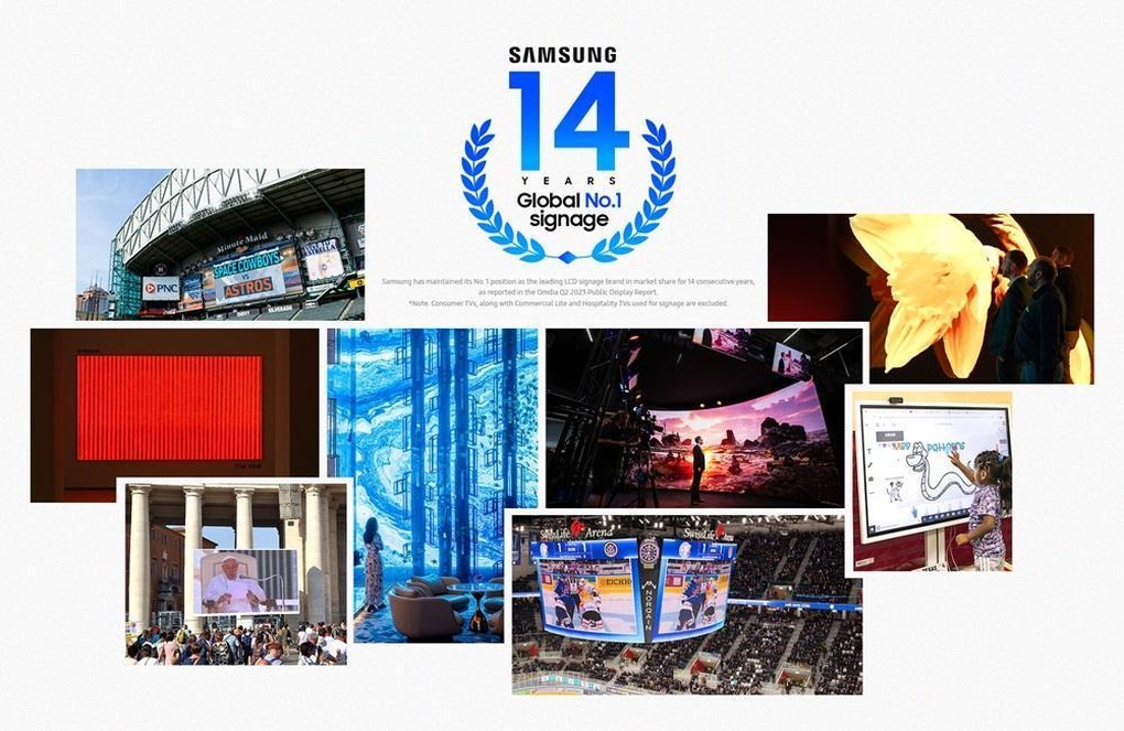 Samsung tiếp tục tiên phong ở thị trường màn hình hiển thị số - 1 Samsung tiếp tục tiên phong ở thị trường màn hình hiển thị số - 1