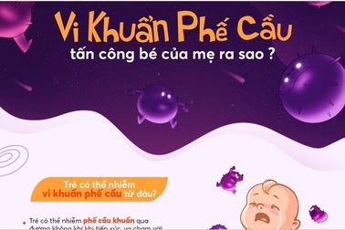 "5 anh em nhà Siêu" chỉ mẹ chắn đứng nguy cơ trẻ nhiễm vi khuẩn phế cầu