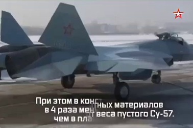 Uy lực “bóng ma bầu trời” Su-57 Nga - đối thủ của F-22 Raptor