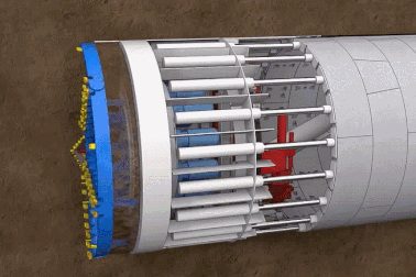 “Quái vật” 300 tấn khoan hầm tuyến metro đầu tiên của Sài Gòn