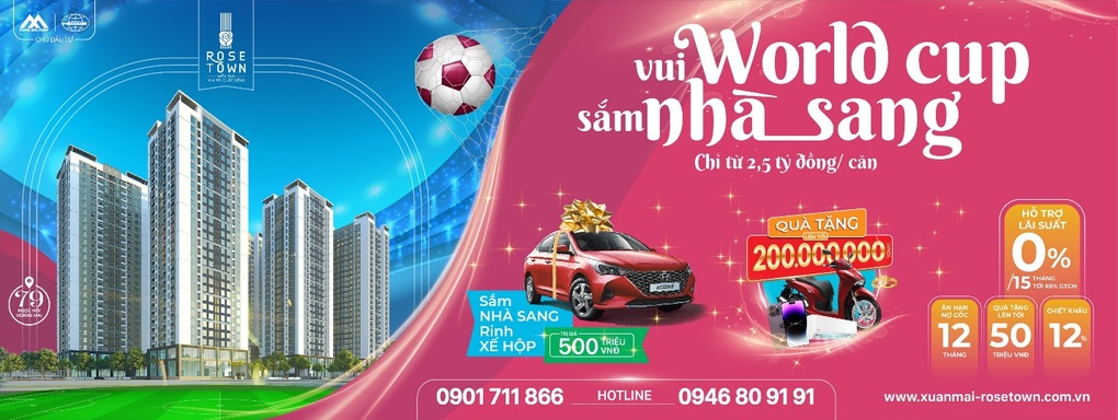 Rose Town tung nhiều ưu đãi hấp dẫn cho khách hàng mua nhà cuối năm - 1 Rose Town tung nhiều ưu đãi hấp dẫn cho khách hàng mua nhà cuối năm - 1