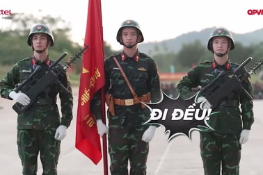 Thượng úy Lê Hoàng Hiệp gây sốt trong tập 2 "Sao nhập ngũ"