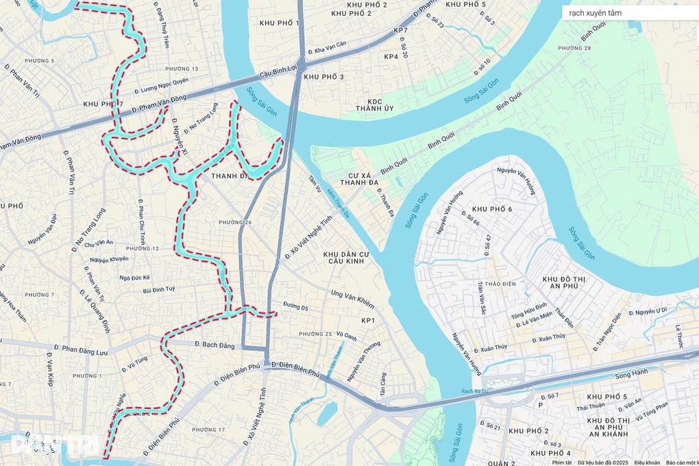 Khởi công toàn bộ dự án cải tạo rạch Xuyên Tâm TPHCM - 3 Khởi công toàn bộ dự án cải tạo rạch Xuyên Tâm TPHCM - 3