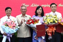 Bạc Liêu điều động, bổ nhiệm nhiều cán bộ