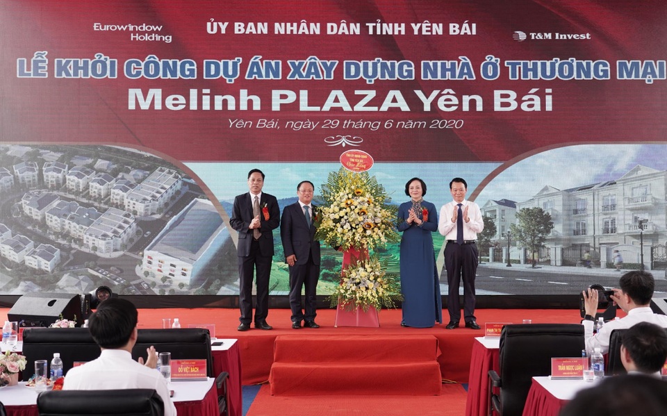 Eurowindow Holding khởi công xây dựng dự án Melinh Plaza Yên Bái - 3 Eurowindow Holding khởi công xây dựng dự án Melinh Plaza Yên Bái - 3