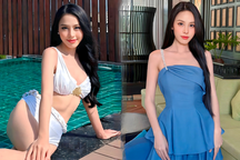 Á hậu Ngọc Hằng ngày càng gợi cảm và có thành tích học tập đáng nể