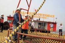 Đứt neo xà lan trong quá trình kéo điện ra Cù Lao Chàm