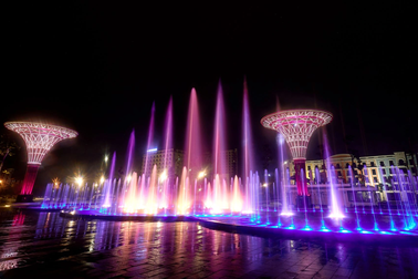 Nhạc nước và quảng trường biển như "góc Singapore" tại Sầm Sơn