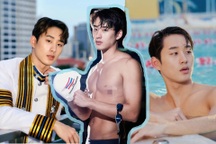 VĐV bơi lội Thái Lan "gây sốt" với cơ bụng 6 múi ở Asiad 19