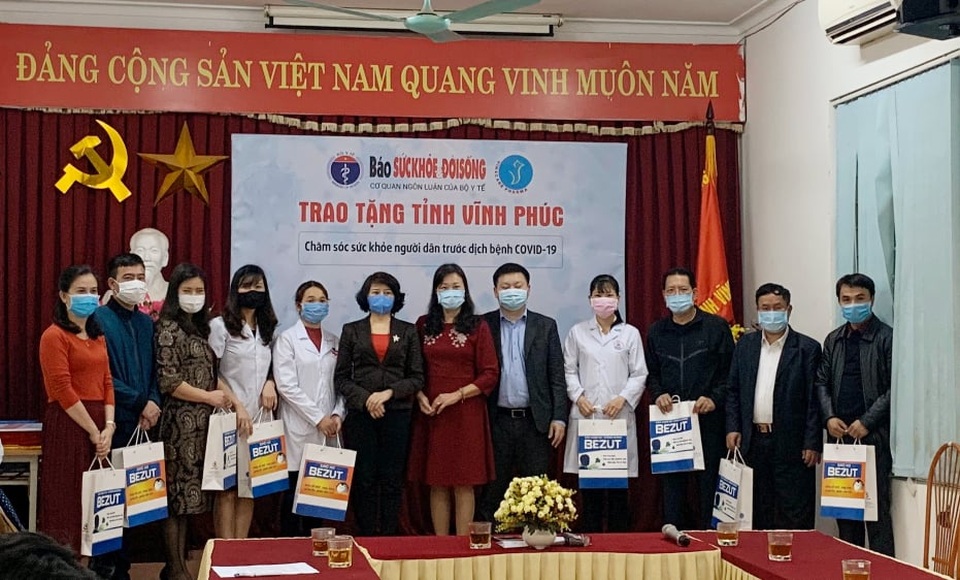 Bezut đồng hành cùng Báo SKĐS trao tặng hơn 10.000 sản phẩm cho tỉnh Vĩnh Phúc - 2