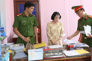 Khởi tố Trưởng Văn phòng công chứng Nguyễn Thị Gái