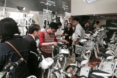 Xe đạp điện "hot" dịp Tết Nguyên đán