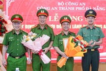 Hai Phó Giám đốc Công an thành phố Đà Nẵng nghỉ hưu từ 1/6