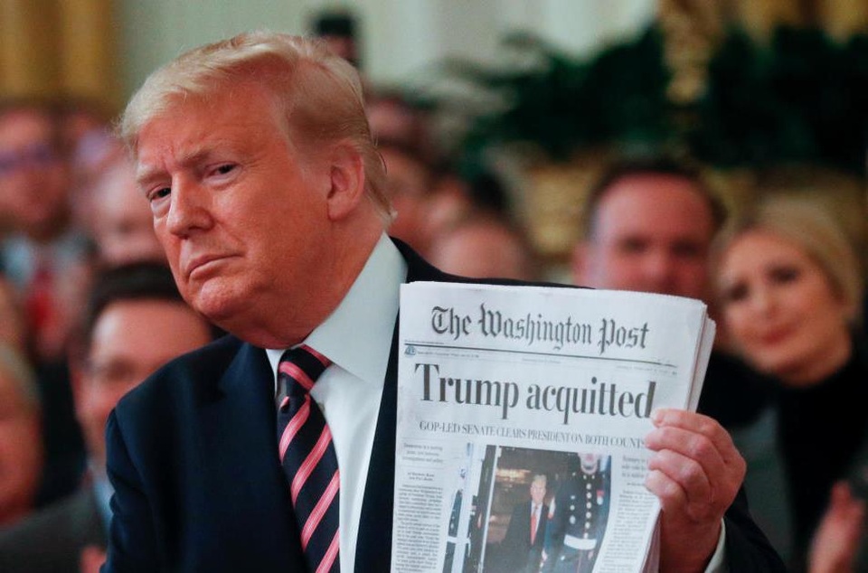 Ông Trump có thể trắng án tại Thượng viện - 1 Ông Trump có thể trắng án tại Thượng viện - 1
