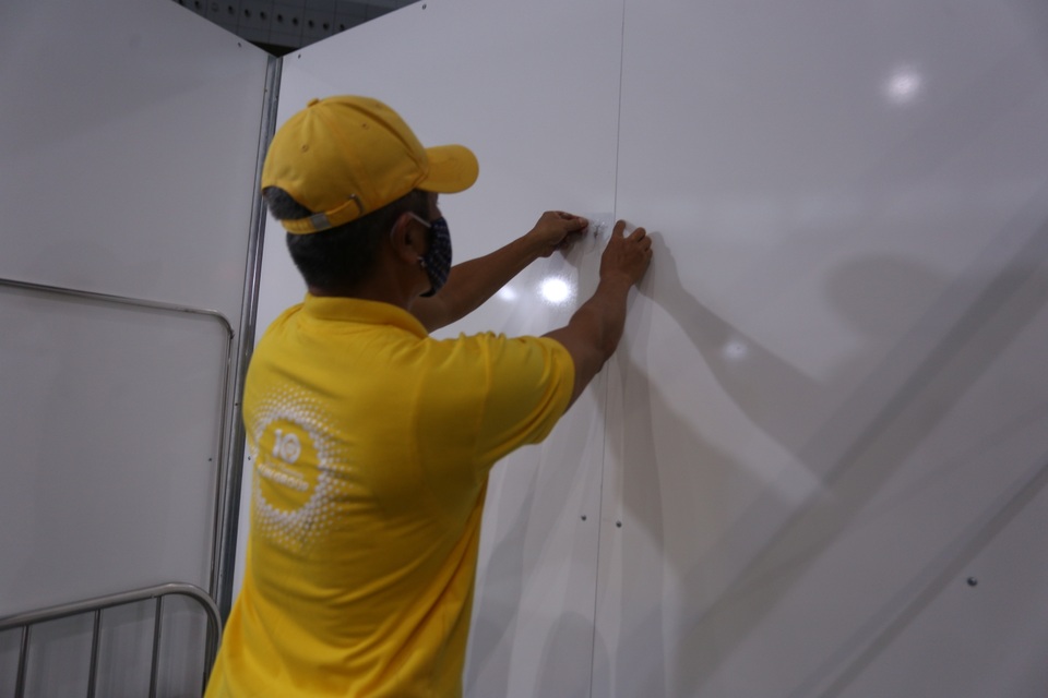 Hình ảnh mới nhất bên trong Bệnh viện dã chiến Tiên Sơn trước giờ bàn giao - 13