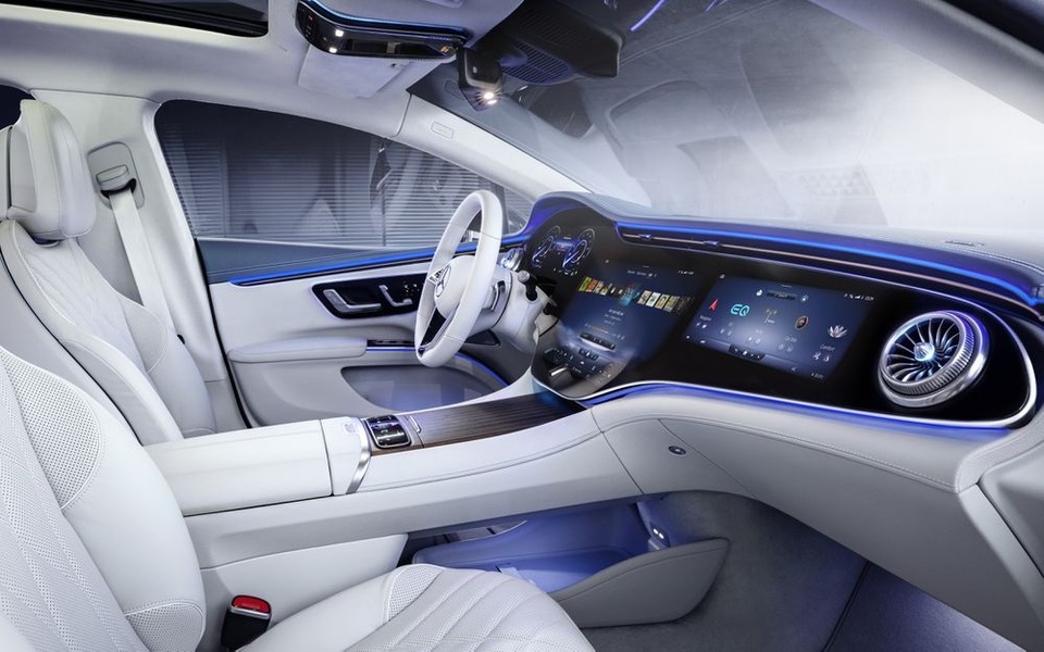 Xe chạy điện hạng sang Mercedes-Benz EQS trình làng với thiết kế ấn tượng - 2 Xe chạy điện hạng sang Mercedes-Benz EQS trình làng với thiết kế ấn tượng - 2