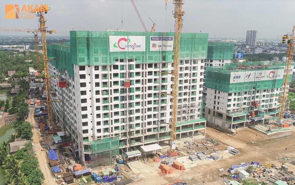 Akari City sắp cất nóc giai đoạn 1 - 1 Akari City sắp cất nóc giai đoạn 1 - 1
