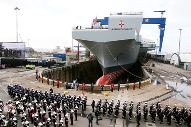 Anh hạ thủy siêu tàu sân bay trị giá 4,1 tỉ USD
