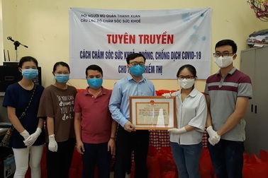 Gặp "thủ lĩnh" hội người mù năng nổ trong phòng, chống dịch Covid-19