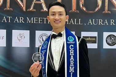 Hoàng Việt An được trao danh hiệu Nam vương Sắc đẹp Hữu nghị Quốc tế 2022