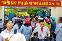 Thi lớp 10 tại Khánh Hòa: Đề toán "dễ thở", thí sinh phấn khởi ra về