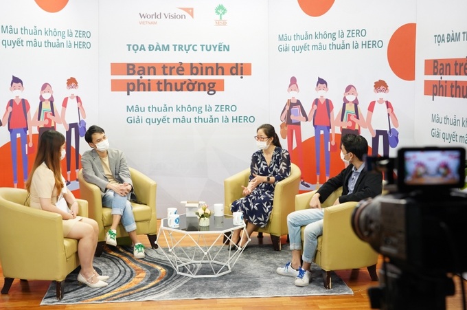 Toạ đàm trực tuyến với chủ đề Bạn trẻ bình dị phi thường: Mâu thuẫn không là Zero - Giải quyết mâu thuẫn là Hero.