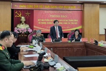 Tập trung điều tra, xét xử các vụ án Phúc Sơn, Thuận An, Đại Ninh