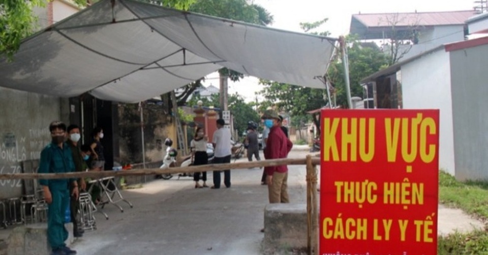 Bắc Giang giãn cách xã hội 2 huyện từ 0h đêm nay - 1 Bắc Giang giãn cách xã hội 2 huyện từ 0h đêm nay - 1