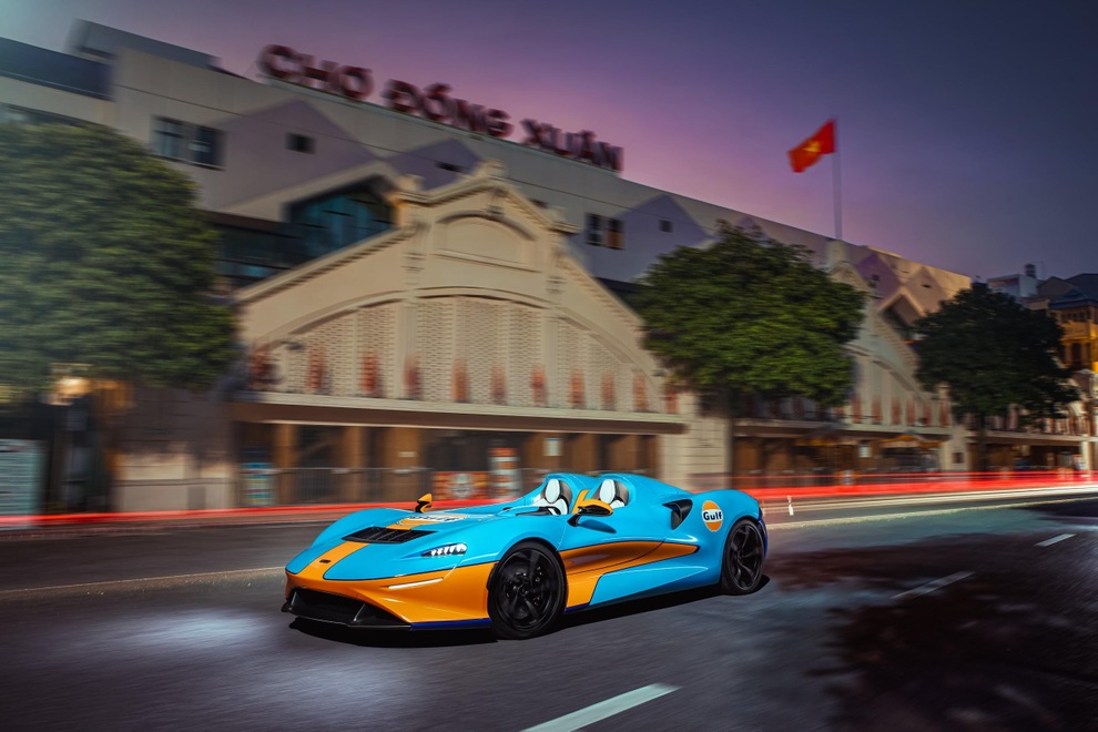 Xe McLaren Elva - hàng hiếm triệu USD xuất hiện trên đường phố Hà Nội - 2 Xe McLaren Elva - hàng hiếm triệu USD xuất hiện trên đường phố Hà Nội - 2