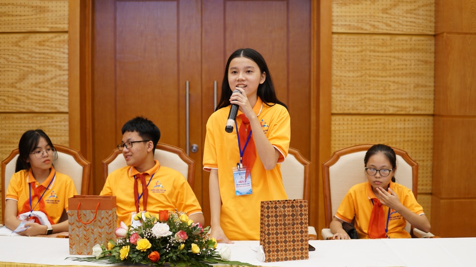 Diễn đàn trẻ em 2020, nơi trao gửi nhiều thông điệp của các em - 2 Diễn đàn trẻ em 2020, nơi trao gửi nhiều thông điệp của các em - 2