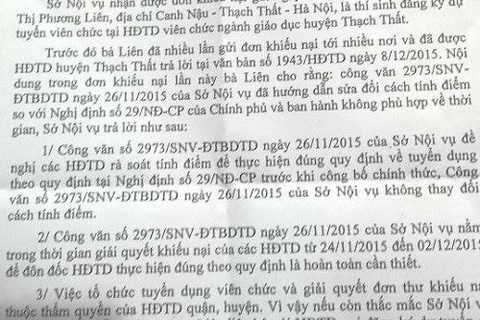 “Vượt mặt” Nghị định 29, Sở Nội vụ Hà Nội vẫn khẳng định thực hiện đúng quy định