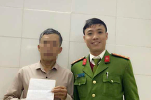 Đang đưa vợ đi viện, đại úy công an cứu cô gái bị hiếp dâm ở nghĩa trang