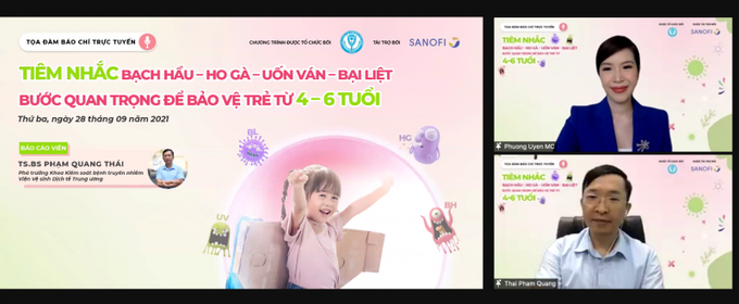 Phụ huynh nên tiêm nhắc vaccine phòng các bệnh bạch hầu – ho gà – uốn ván – bại liệt cho trẻ từ 4 – 6 tuổi để duy trì khả năng phòng bệnh tối ưu cho con đến tuổi thiếu niên