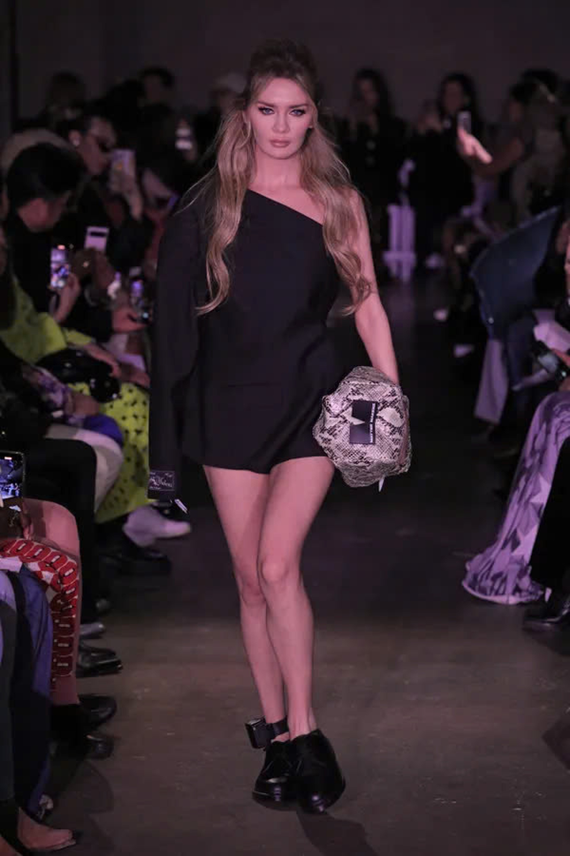 Khán giả hò reo khi thần lừa đảo Anna bất ngờ xuất hiện trên sàn catwalk - 2 Khán giả hò reo khi thần lừa đảo Anna bất ngờ xuất hiện trên sàn catwalk - 2