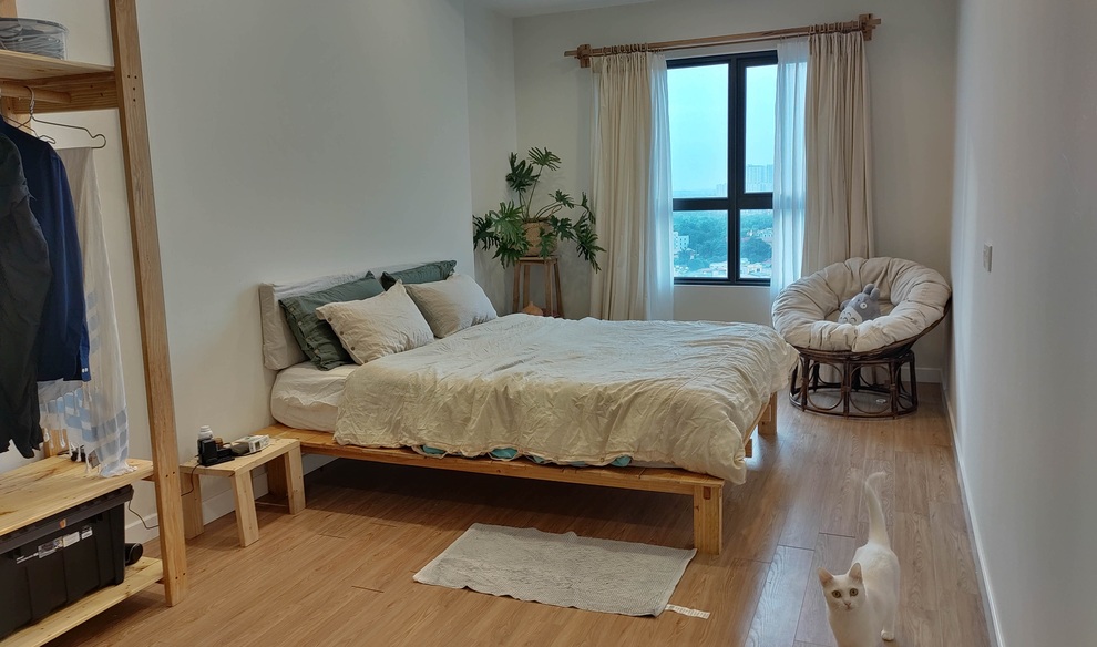 Không mất cả đống tiền, cô gái vẫn có căn hộ chất với nội thất tự làm - 7 Không mất cả đống tiền, cô gái vẫn có căn hộ chất với nội thất tự làm - 7