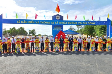 Thông xe tuyến đường nghìn tỉ nối Hội An vào sân bay Chu Lai