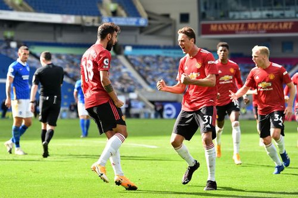 Bàn thắng ở phút 100 giúp Man Utd thắng Brighton - 17 Bàn thắng ở phút 100 giúp Man Utd thắng Brighton - 17