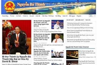 Ông Nguyễn Bá Thanh có thể kiện người lập trang web mạo danh mình