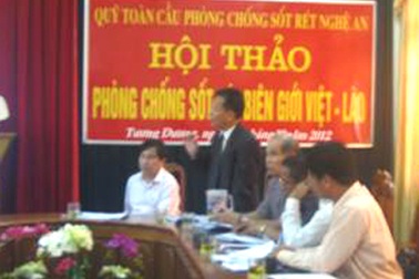 Dịch sốt rét ở các cụm dân cư giáp biên giới Việt - Lào tăng nhanh