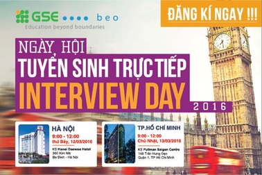 Interview Day 2016: Con đường du học Anh & Úc ngắn nhất cho sinh viên Việt Nam