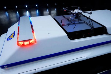 Kia cung cấp cho cảnh sát Hàn Quốc xe van tích hợp camera AI và drone