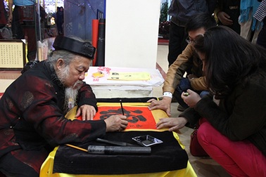 Xin chữ, xin phúc đầu năm