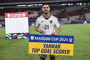 Ngôi sao Indonesia bị chê không xứng đáng giành Vua phá lưới U23 Đông Nam Á