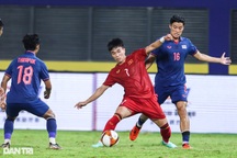U22 Việt Nam có thành tích đáng nể trước Thái Lan